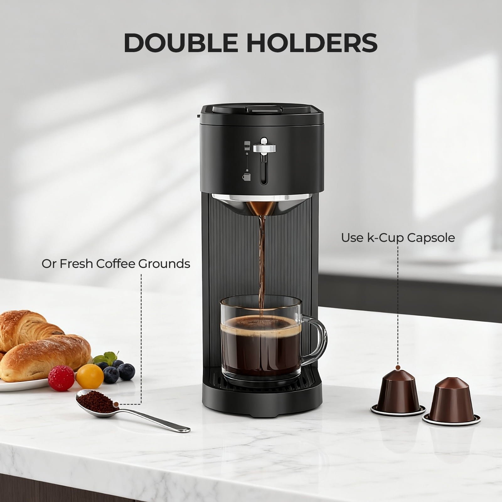 WAA 14-Cup Stainless Steel Drip Coffee Maker